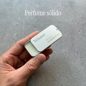 Perfume Sólido Veloreē: NUMBER 01